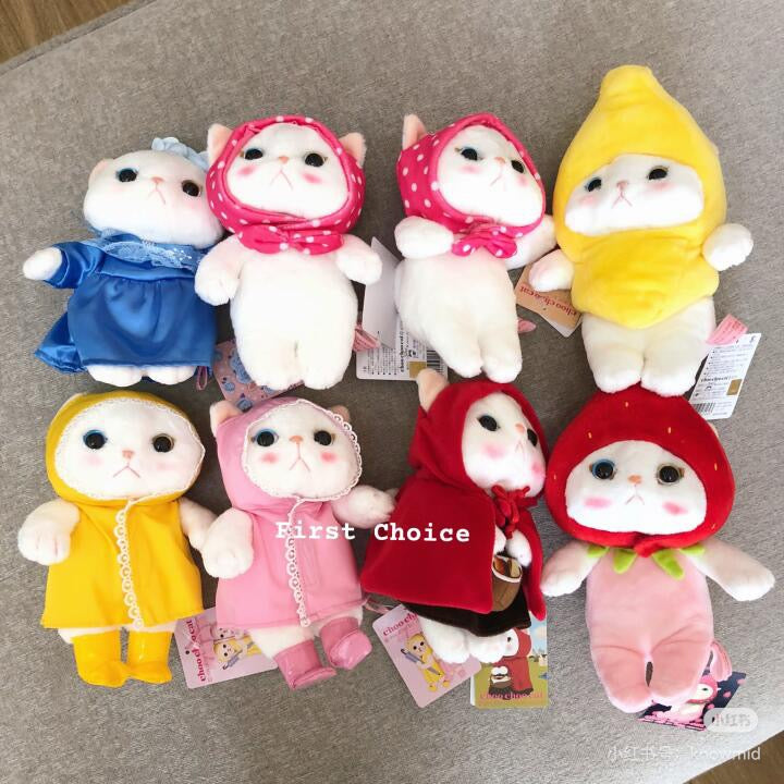 choo choo cat｜White cat Plush Dolls/Plush Toy-S｜H18cm approx.
