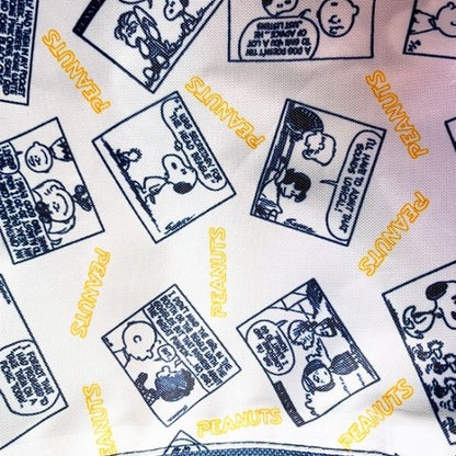 Snoopy｜牛仔色漫画化妆包/收纳包/漫画防水内里｜幅19cm/奥行5cm/高さ13cm