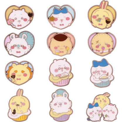 Chiikawa 吉伊卡哇｜可爱金边金属徽章盲盒/全12种｜1枚入