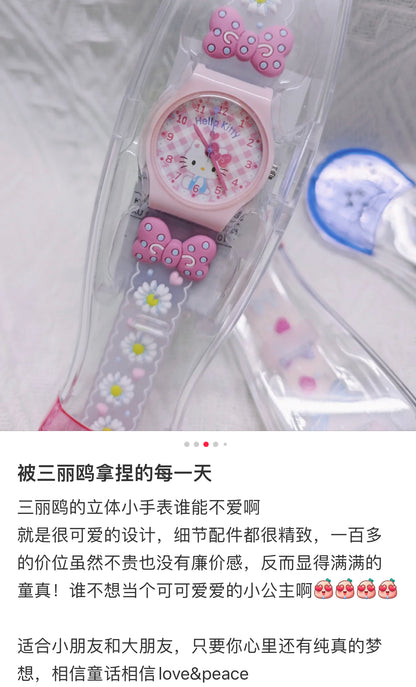 Sanrio｜ Rubber Watch｜3.3×1×4cm approx.
