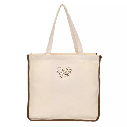 Disney迪士尼｜Mickey’s Bakery米奇烘焙系列帆布托特包｜約高さ35.5×幅38×奥行き(マチ)14(cm)
