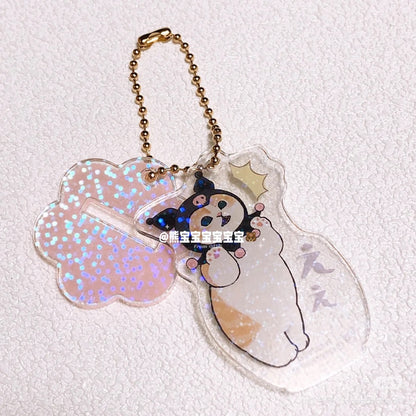 Mofusand｜Sanrio Characters Ackry Keychain Collection mystery bag/blind box/All 6 types｜1pcs