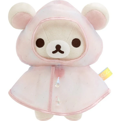 Rilakkuma｜Rainy Day to Sunny Raincoat Plush Dolls/Plush Toy｜120×150×110mm approx
