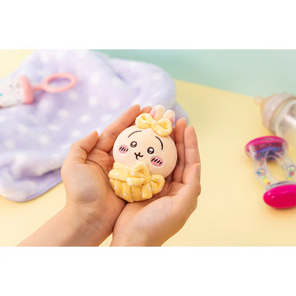 Chiikawa 吉伊卡哇｜Plush Keychain襁褓系列毛绒玩偶挂件/包挂｜约H110 x W70m x D50mm