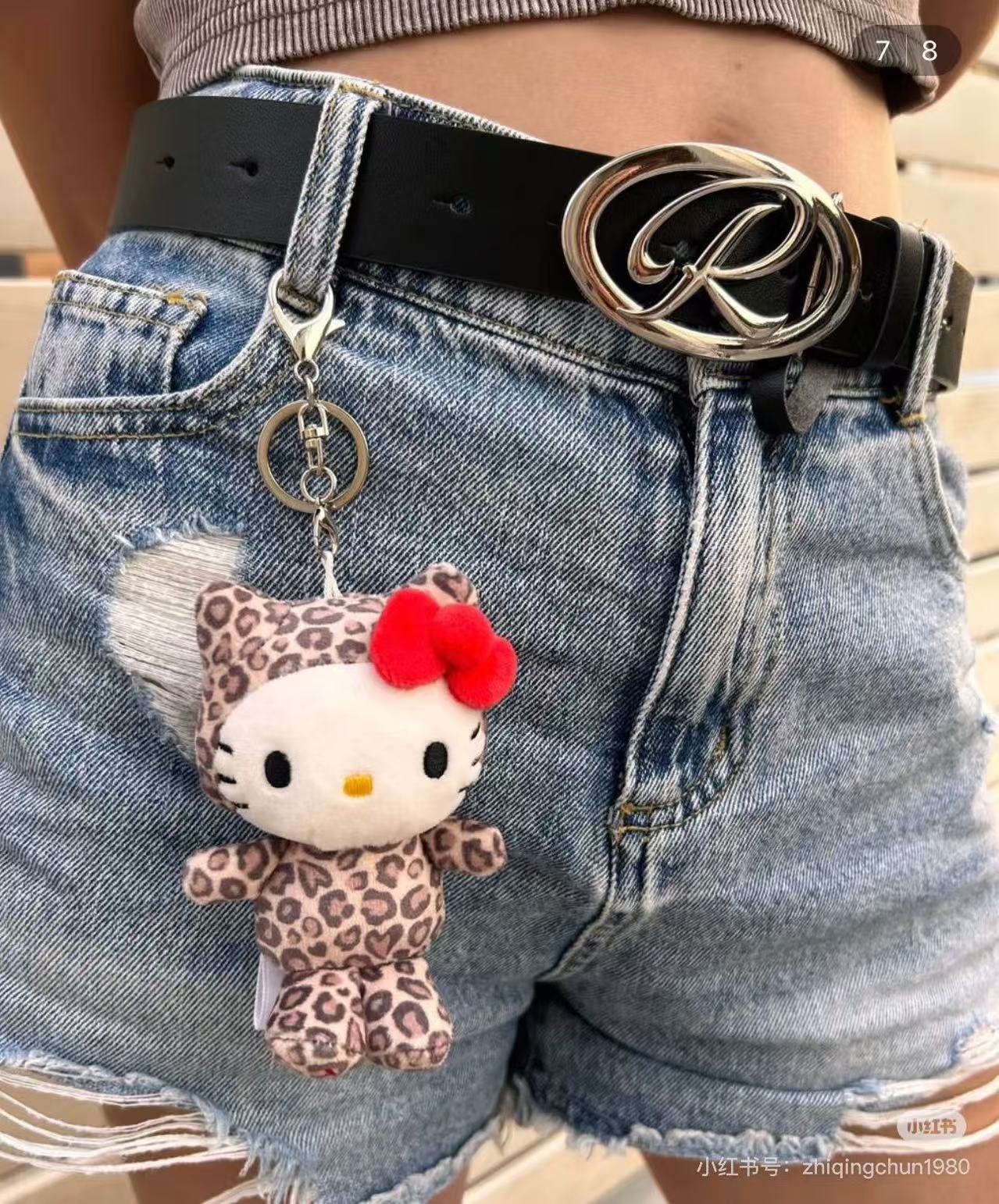 Sanrio｜Repipi Hello Kitty Mascot Holder /Plush Keychain