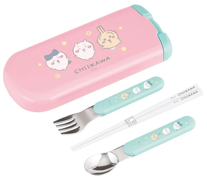 chiikawa｜Bento Lunch Cutlery Set Spoon Fork Chopstick｜84×197×19mm approx.
