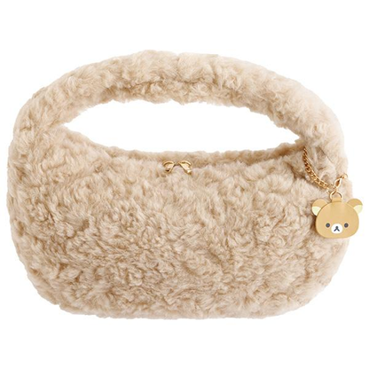 Rilakkuma｜fluffy one-handle bag｜180 x 300 x 80 mm approx.