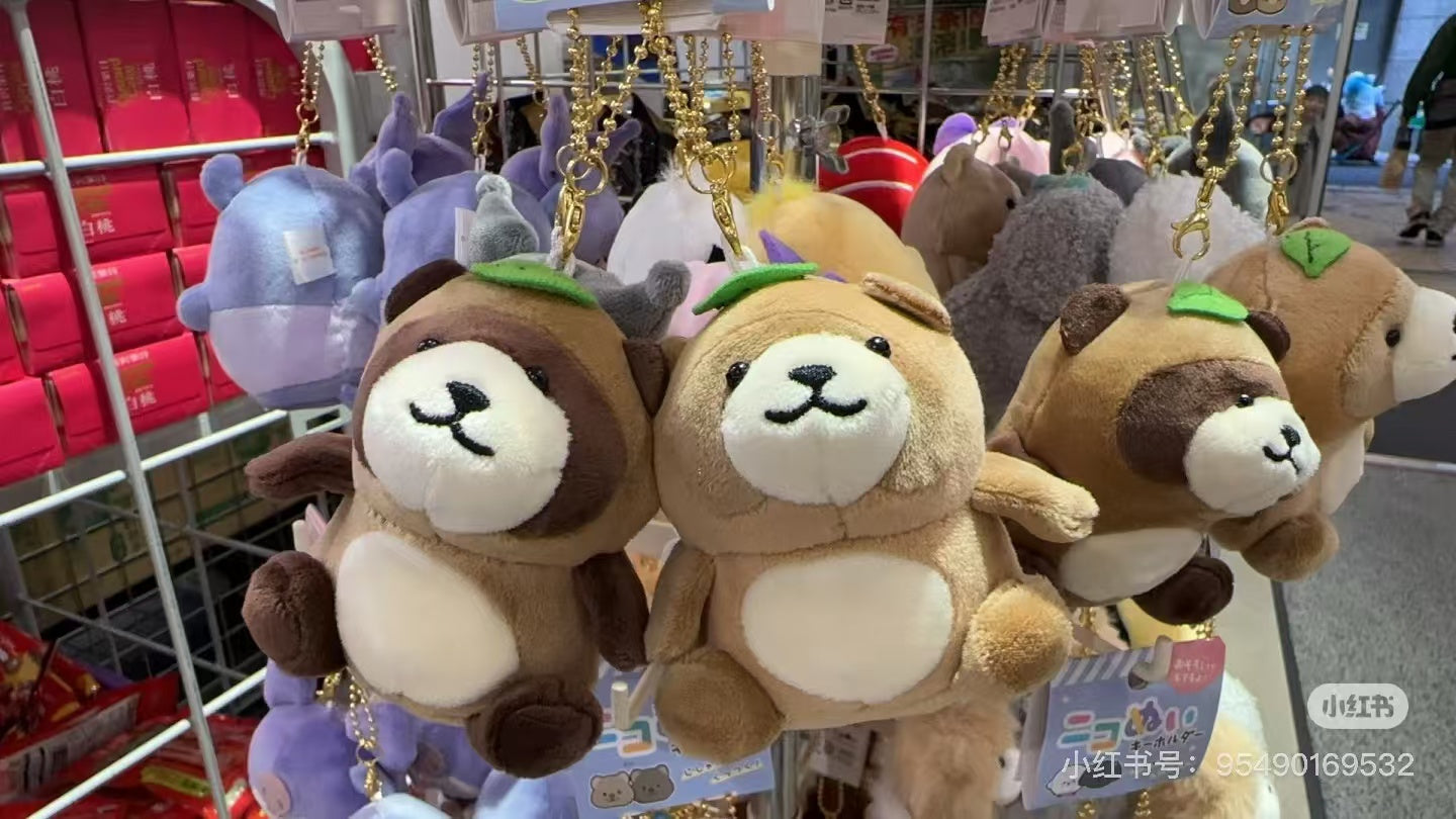 Nico Nui｜Plush Keychain｜W130 x H130 x D65mm approx.