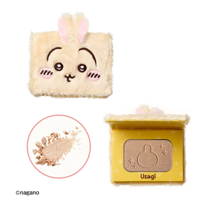 chiikawa｜Fluffy Face Compact Case｜70g