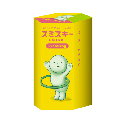 SMISKI ｜Glow Mini Figure - Exercising Series mystery bag/blind box/All 6 types｜1pcs