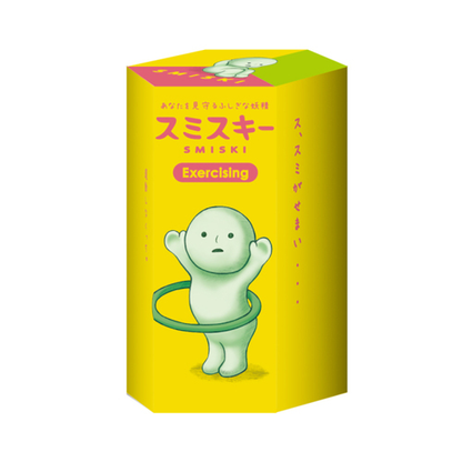 SMISKI ｜Glow Mini Figure - Exercising Series mystery bag/blind box/All 6 types｜1pcs