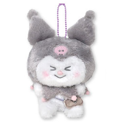 Sanrio｜Howa Koro Club Mascot Holder /Plush Keychain｜H13 approx.