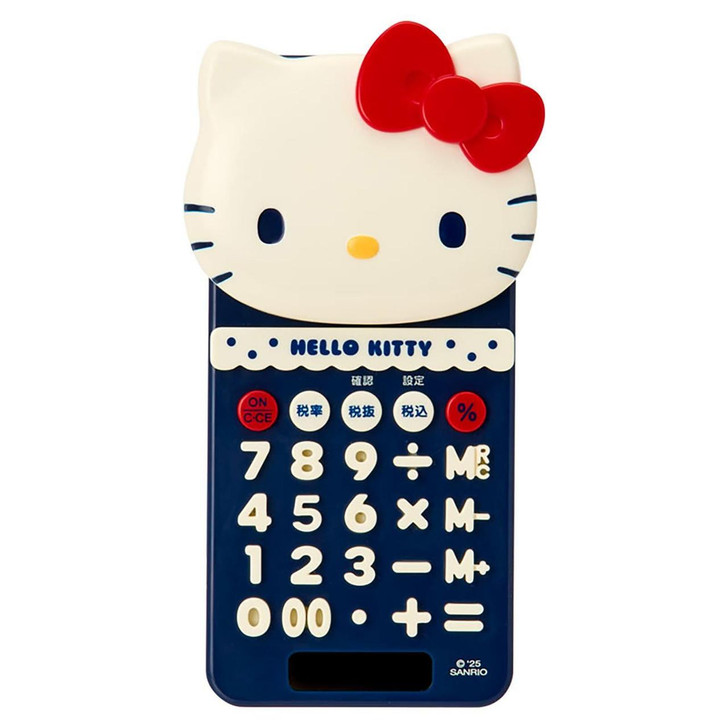 Sanrio｜Everyday Goods Calculator with Slide Cover｜6.5×2×12.5cm approx.