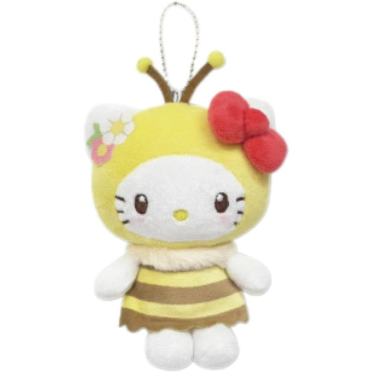 Sanrio｜Bumblebee Mascot Pouch Keychain｜5.0 x 10.0 x 14.0cm approx.
