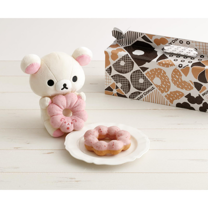 Rilakkuma｜Mister Donut Standing Plush Dolls/Plush Toy｜ 150×140×110mm approx.