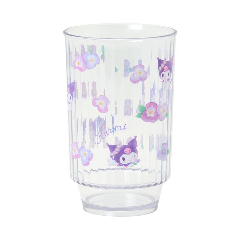 Sanrio｜Watercolor Flower Clear Tumbler (L)｜520ml
