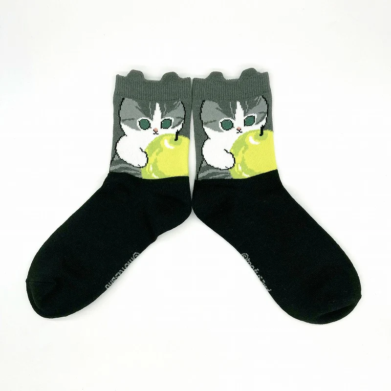 Mofusand｜Low-crew socks with protrusions｜23-25cm approx.