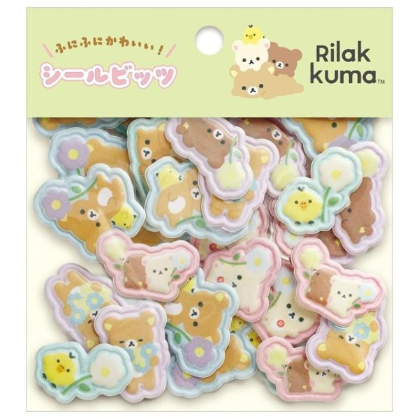 Rilakkuma｜San-X Character Mix Sticker｜32 piece