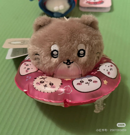 Nagano自嘲熊｜Characters FRIENDS Mascot (Kiboshiwa Haillux)海狮熊毛绒挂件/包挂｜约H115 x W85 x D50mm