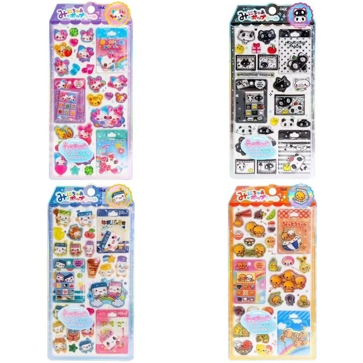 Q-LiA｜Crux Miniature Pop Sticker｜200×95×7mm approx.