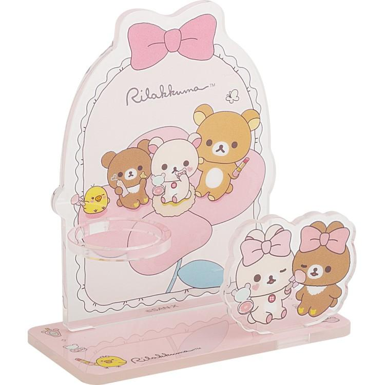 Rilakkuma｜Makeup Rilakkuma Acrylic Pen Stand｜140×175mm approx.