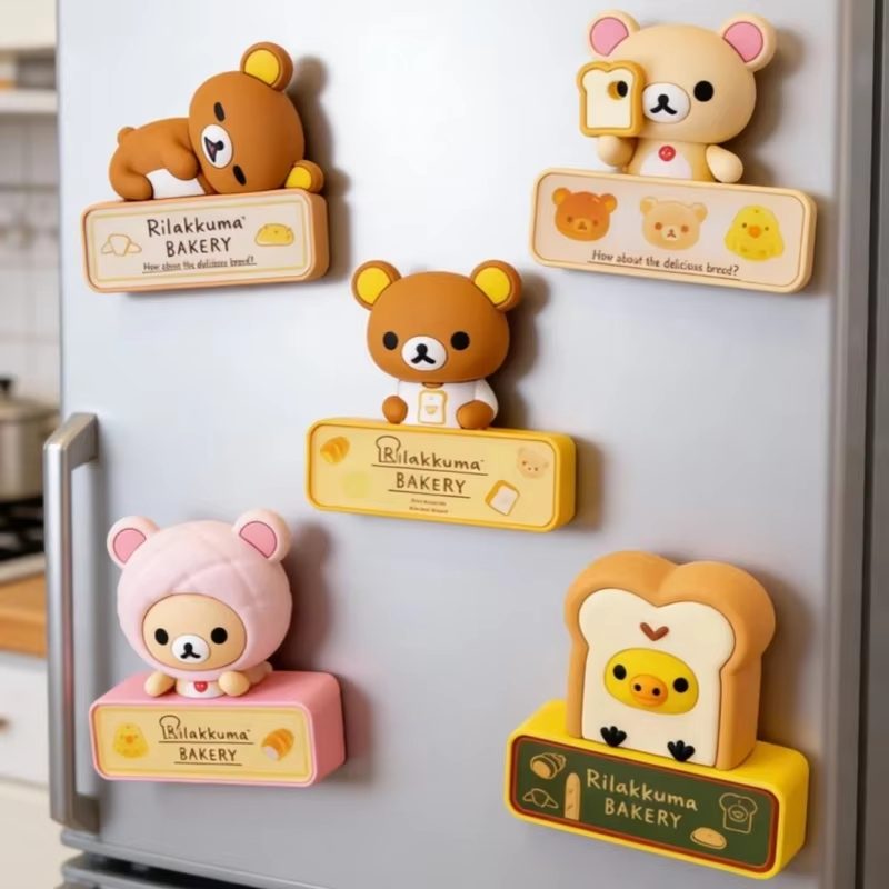 Rilakkuma｜bread series night light fridge magnet blind box/All 6 types｜1pcs