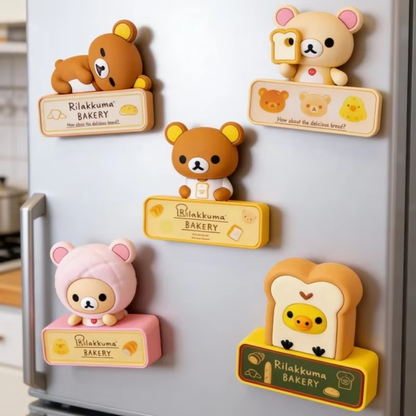 Rilakkuma｜bread series night light fridge magnet blind box/All 6 types｜1pcs