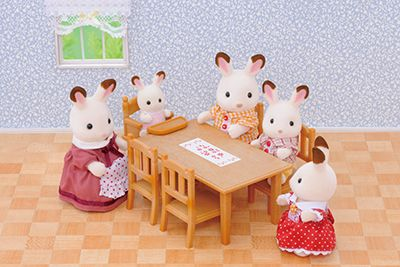 SylvanianFamilies｜Family Table &amp; Chairs-4506
