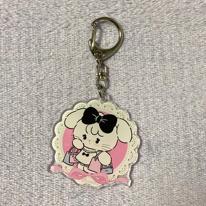 mikko illustrations｜Keychain/Keyring mystery bag/blind box/All 8 types｜1pcs