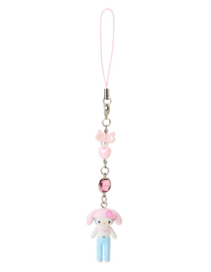 Hello Kitty｜Closet Collection Gal Style Phone Charm ｜2×1.2×4cm approx.