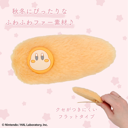 Kirby｜ Fluffy Hair Clip｜W80 x H40mm approx.