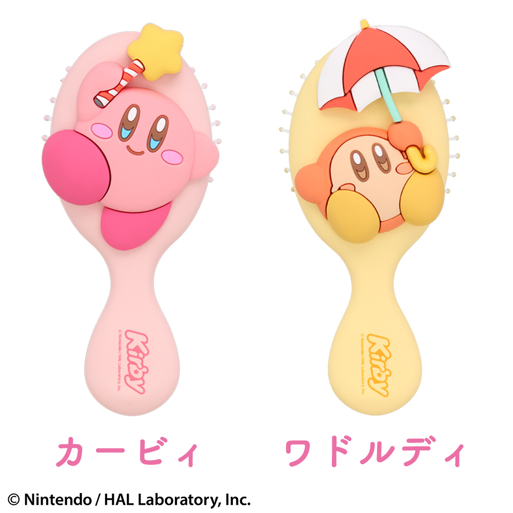 Kirby｜Mini Hairbrush｜ W65 x H145 x D45mm approx.