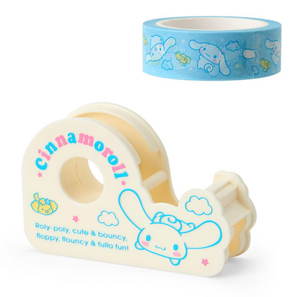 Sanrio｜Everyday Goods Forever Tape Cutter &amp; Paper Tape｜9×2.5×5.7cm approx.