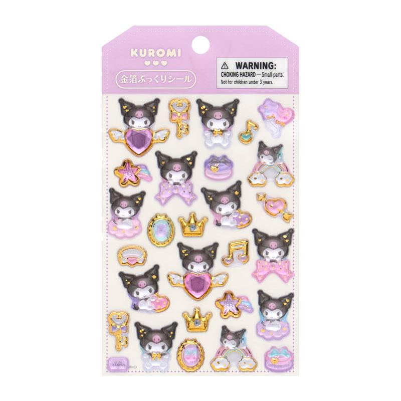 Sanrio｜Gold Foil Puffy Sticker｜9.5×0.5×16cm approx.