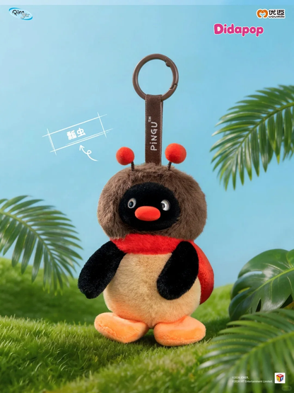 PINGU Cute Bug Friends Club Series Plush Keychain Blind Box