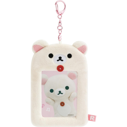 Rilakkuma｜Fluffy Photo Keychain｜125×80×15mm approx.