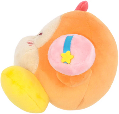 Kirby星之卡比｜ Happy Morning KHM-02 Makeup Play: Waddle Dee Plush超可爱瓦豆化妆毛绒玩偶/公仔｜约W16cm x D12cm x H11cm