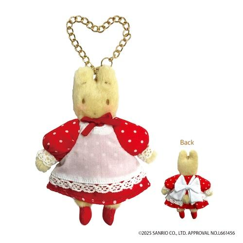 Sanrio｜Marron Cream 40th anniversary Mascot Holder /Plush Keychain｜125×90×30mm approx.
