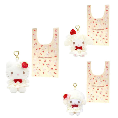 Sanrio｜Sweet Cakes Collection Plush Eco Bag｜12×8×15cm approx.