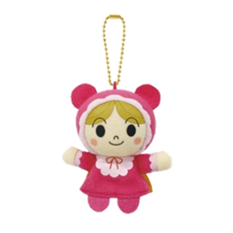 Anpanman｜Go! Anpanman Uncle Jam Fluffy Finger Puppet Mascot Holder /Plush Keychain｜W90 x H100 x D55mm aprox.