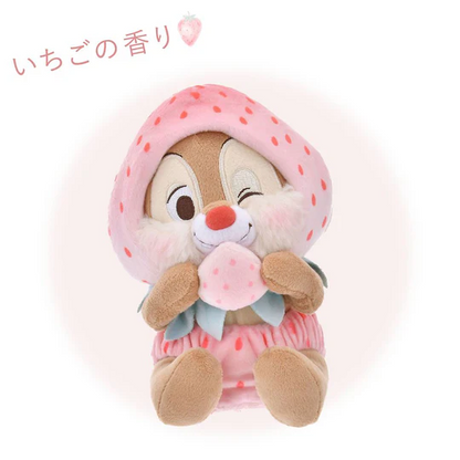 Disney｜Strawberry Collection with Strawberry Scent Plush Dolls/PlushToy｜ H19×W12×D12cm approx.