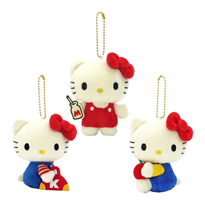 Hello kitty｜Classic Mascot Holder /Plush Keychain｜H10.5×W8.5×D6.5mm approx.