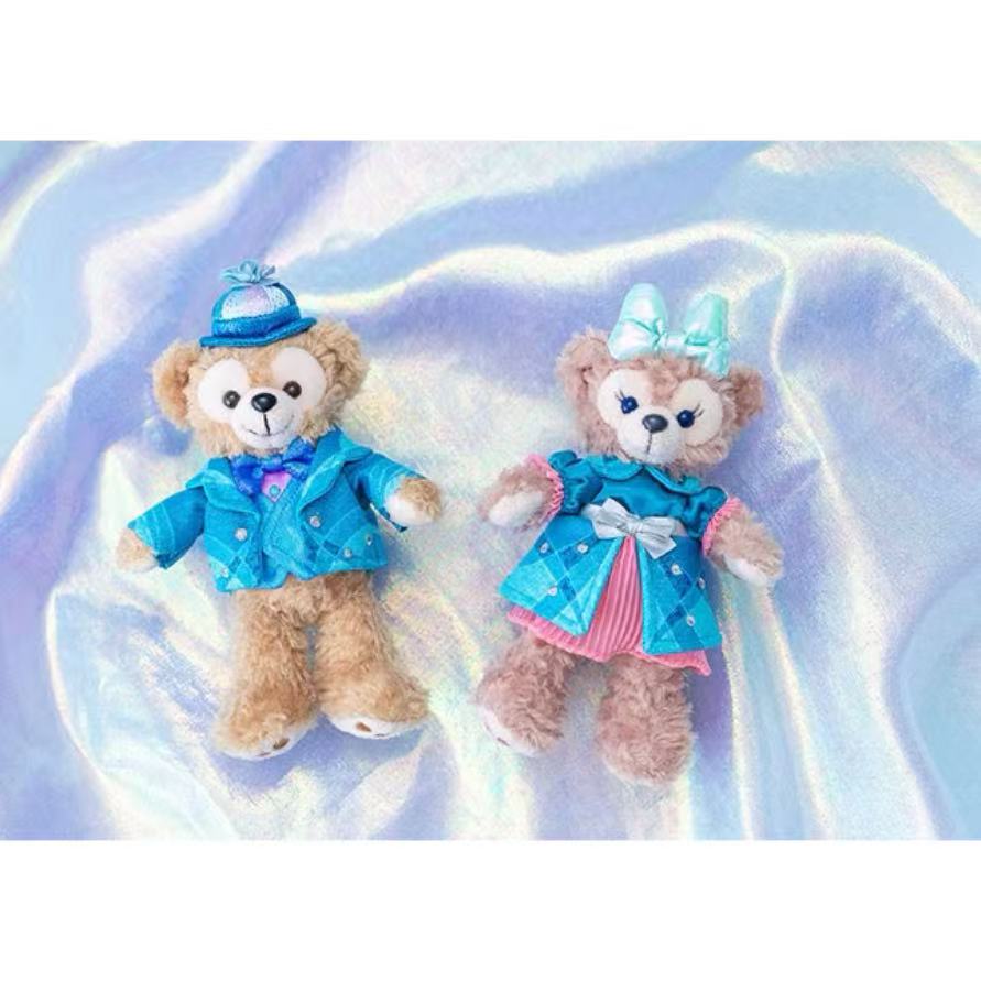 Disney｜Tokyo DisneySea 25th Anniversary Duffy and Friends "Find Your Beautiful Blues" Collection Mascot Holder /Plush Keychain