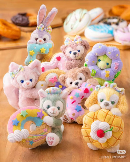 【limit 1】Disney｜Duffy and Friends Donut Mascot Holder /Plush Keychain