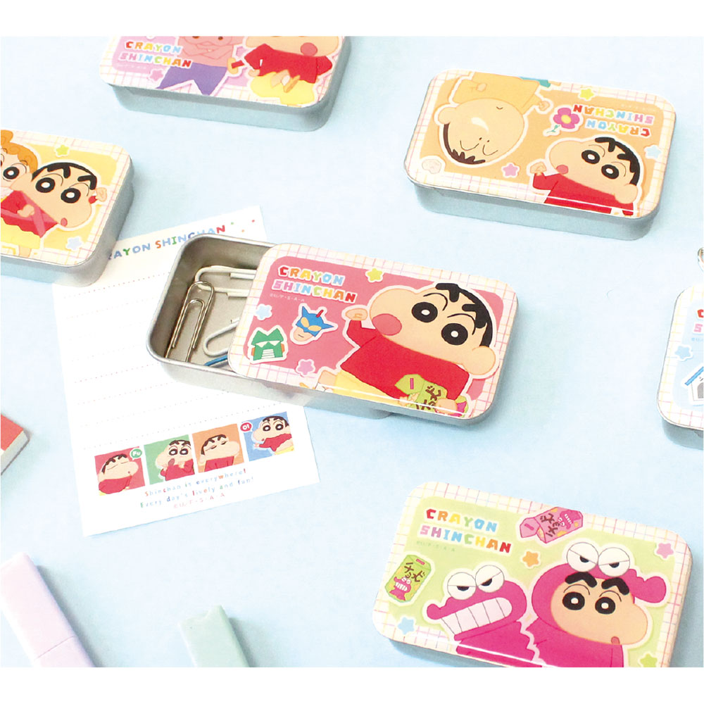 Crayon shin-chan｜Mini Slide Tin Case mystery bag/blind box/All 10 types｜1pc