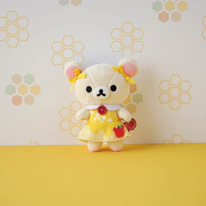【limit 1】Rilakkuma｜Honey Exploration Team Mascot Holder /Plush Keychain｜W105×H140×D60(mm) approx.