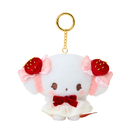 Sanrio｜Sweet Cakes Collection Mascot Holder /Plush Keychain｜15×6.5×11cm approx.