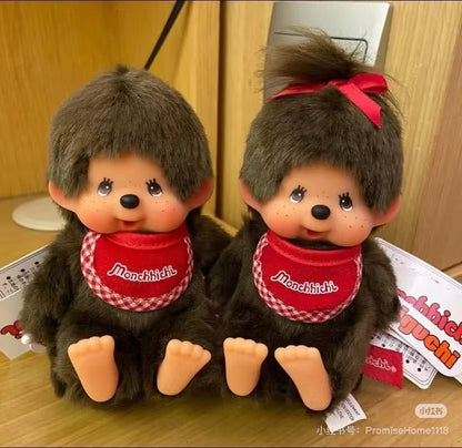 Monchhichi｜Premium Standard Brown Sitting Plush Dolls/Plush Toy｜SS/ H11 x W9 x D7 cm approx.