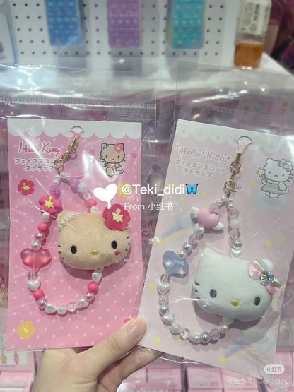 Hello kitty｜Fantasy Collection Rainbow Face Mascot Strap ｜8×3×11cm approx.
