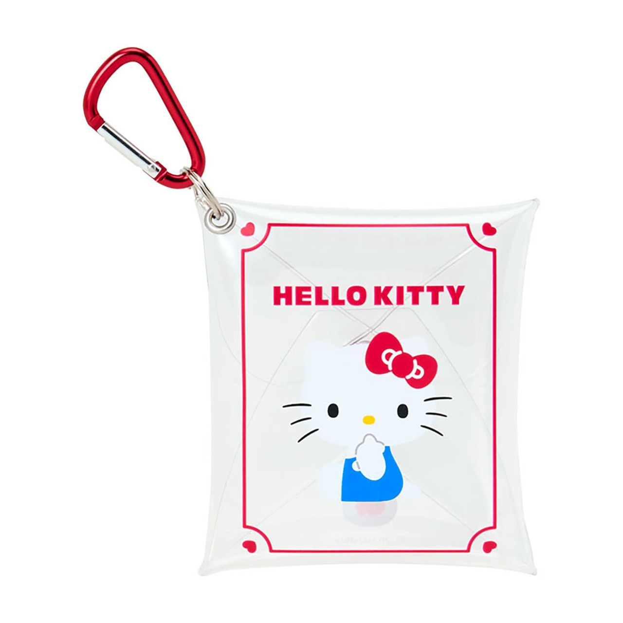 Sanrio｜Clear Accessory Case｜12.7 x 10.8 x 2.3cm approx.